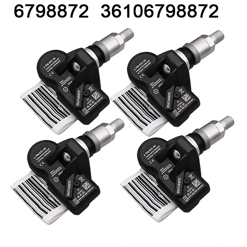 

1/4 шт. датчик давления в автомобильных шинах TPMS 6798872 36106798872 433 МГц для Alpina D5 XD3 BMW F10 F07 F12 E84 F25 F26 E89 Mini R59 R60