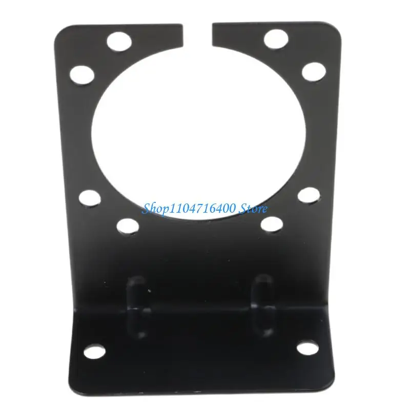 

y1gd Wearproof Receptacle Adapter 4-Way Flat Truck to 7-Way Blade Ouelet Connector RV Circuit Safety Equipment