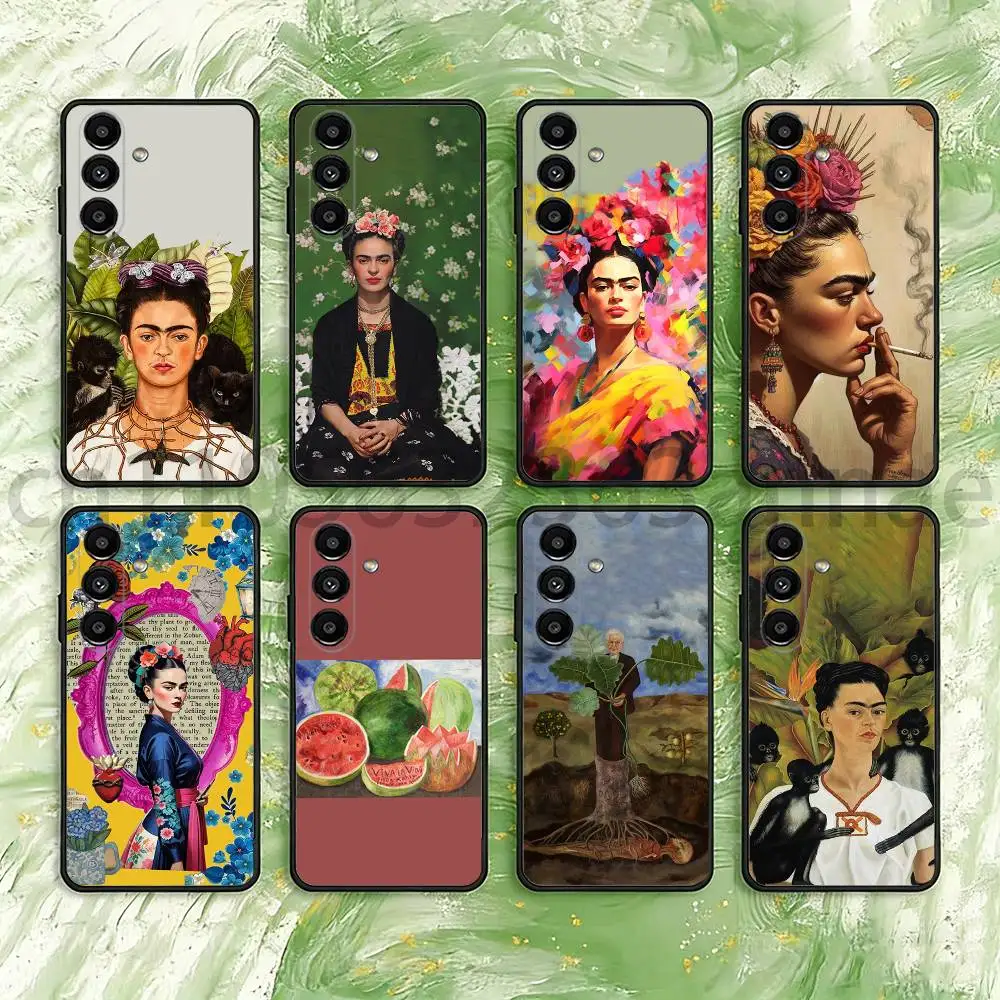 

Artist F-Frida K-Kahlos Phone Case For Samsung Galaxy S21 22 23 24 S25 Ultra PlusS20 FE S10 Plus Cover Funda