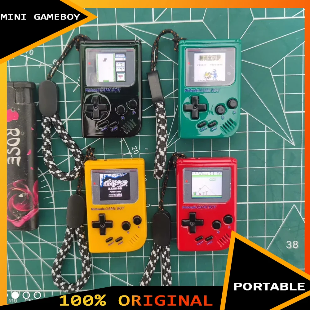 Mini GameBoy Portable Handheld Game Console 160*144 Screen Resolution Mini GB Game Console TF Card 100+ Game Boy custom Gifts