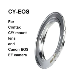 CY-EOS For Contax/Yashica CY mount Lens - Canon EOS EF Mount Adapter Ring CY-EF C/Y-EF for Canon 5D 6D 7D 90D 1000D etc.