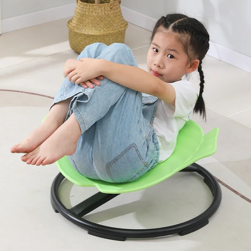 Silla giratoria de equilibrio para niños, rehabilitación vestibular, integración sensorial, silla giratoria de entrenamiento, tablero de equilibrio sensorial de juguete