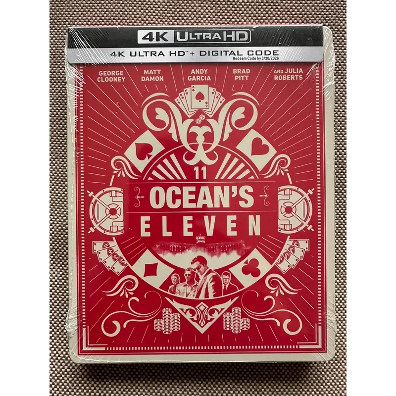 All new Ocean s Eleven 4K Ultra HD Movie Digital Download