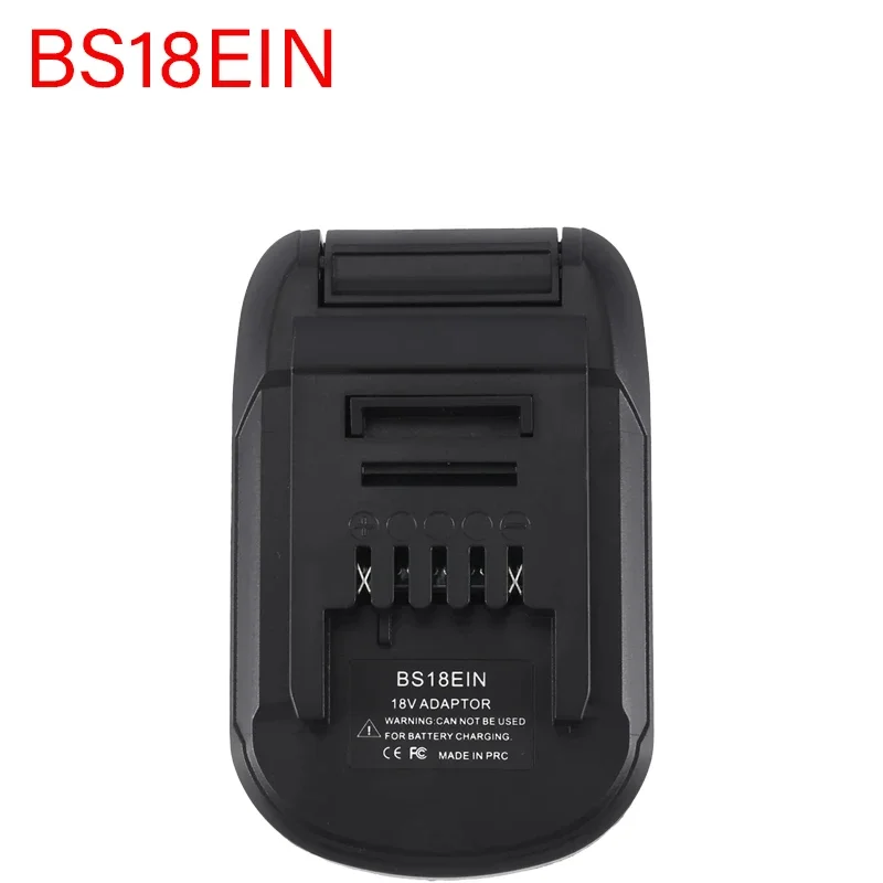 BS18EIN Adapter Converter Battery Converter for Bosch 18V Lithium-ion Batteries BAT609 BAT618G for Einhell Lithium Battery Tools