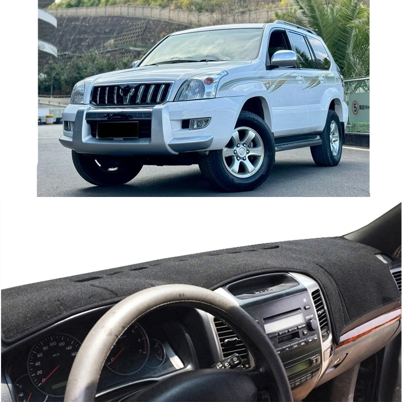 For Toyota Land Cruiser Prado J120 Lexus GX470 2003-2009 Dashboard Cover Mat Pad Anti-UV Dashmat SunShade Carpet Car Accessories