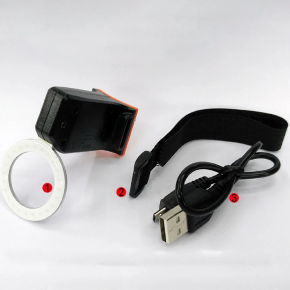 Taillight Bike Rear Light 10 Lumens Accessories Night Warn Plastic Rechargeable USB W/ Charger Cable New Practical