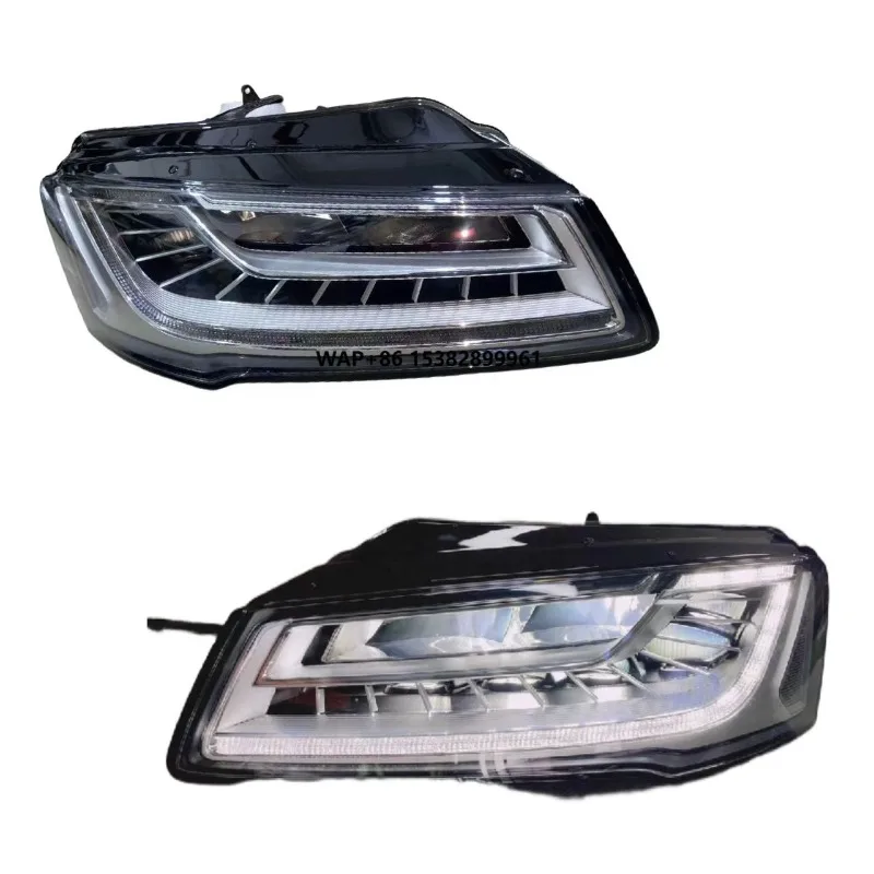 

The High-quality matrix LED Headlight Automatic Lighting System on the Front Bumper of A8 D4 Car Is Suitable for 2014-2017