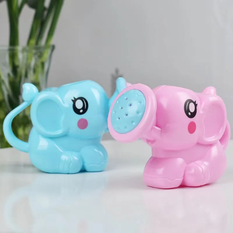 Baby Bath Toys Lovely Plastic Elephant Shape Water Spray for Baby Shower Swimming Toys Kids Gift Baby Kids Toy