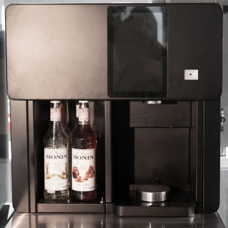 TWBEVERAGE 600 Series Stainless Steel Compact Commercial Automatic Bubble Tea Dispenser Machine 12 Taps for Milk Tea Beverage