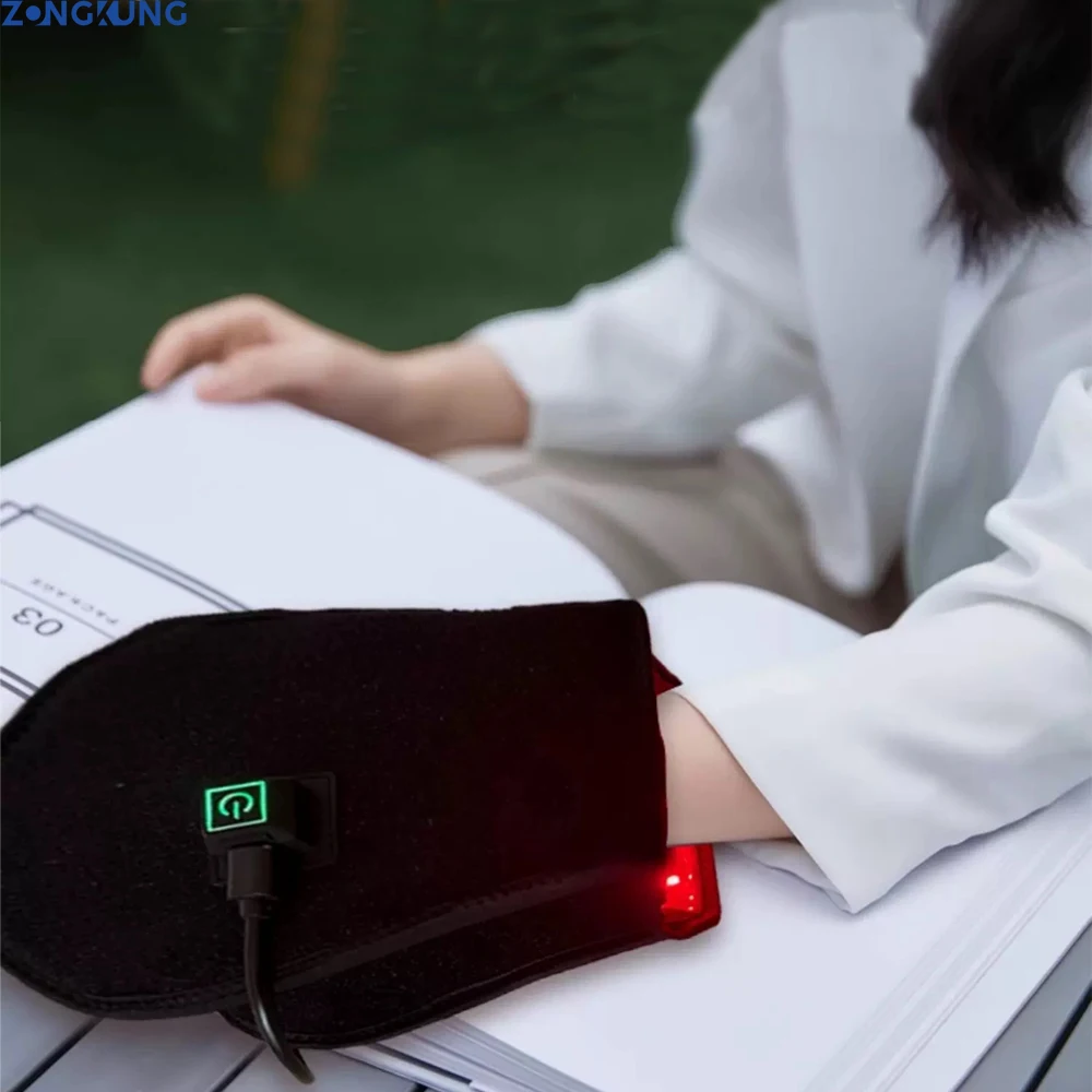 

Red Light Therapy Devices Near Infrared LED 660&850 NM Hand Pain Relief Double Side Pad for Arthritis Fingers Wrist Joint Muscle