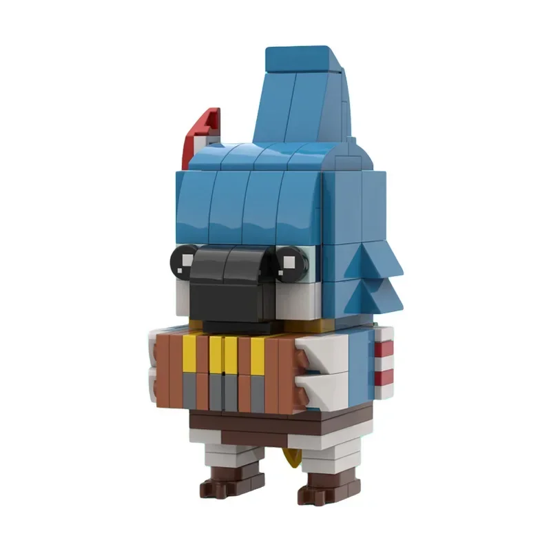 MOC Popularna Figurka z Gry Brickheadz Zestaw Klocków Zeldaed Cas Ptak Potwór Model DIY Puzzle Zabawki dla Dzieci Prezent Urodzinowy