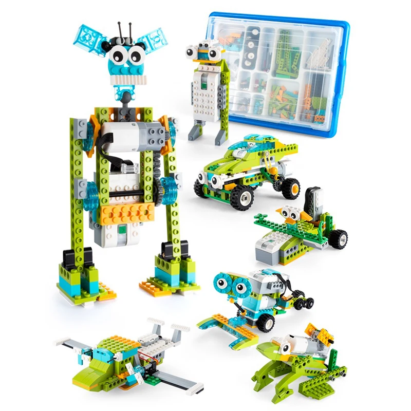 NEW Boxed Educational Functions DIY Parts Compatible with Robotics WeDo 3.0 Core Set Building Blocks DIY Toys Christmas Gifts