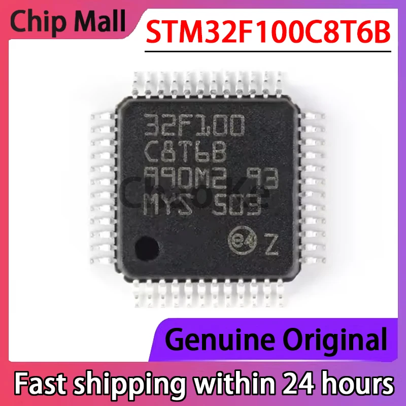 

Новый оригинальный микроконтроллер STM32F100C8T6B 32F100C8T6B LQFP48 с 32 бит 64K флэш-память