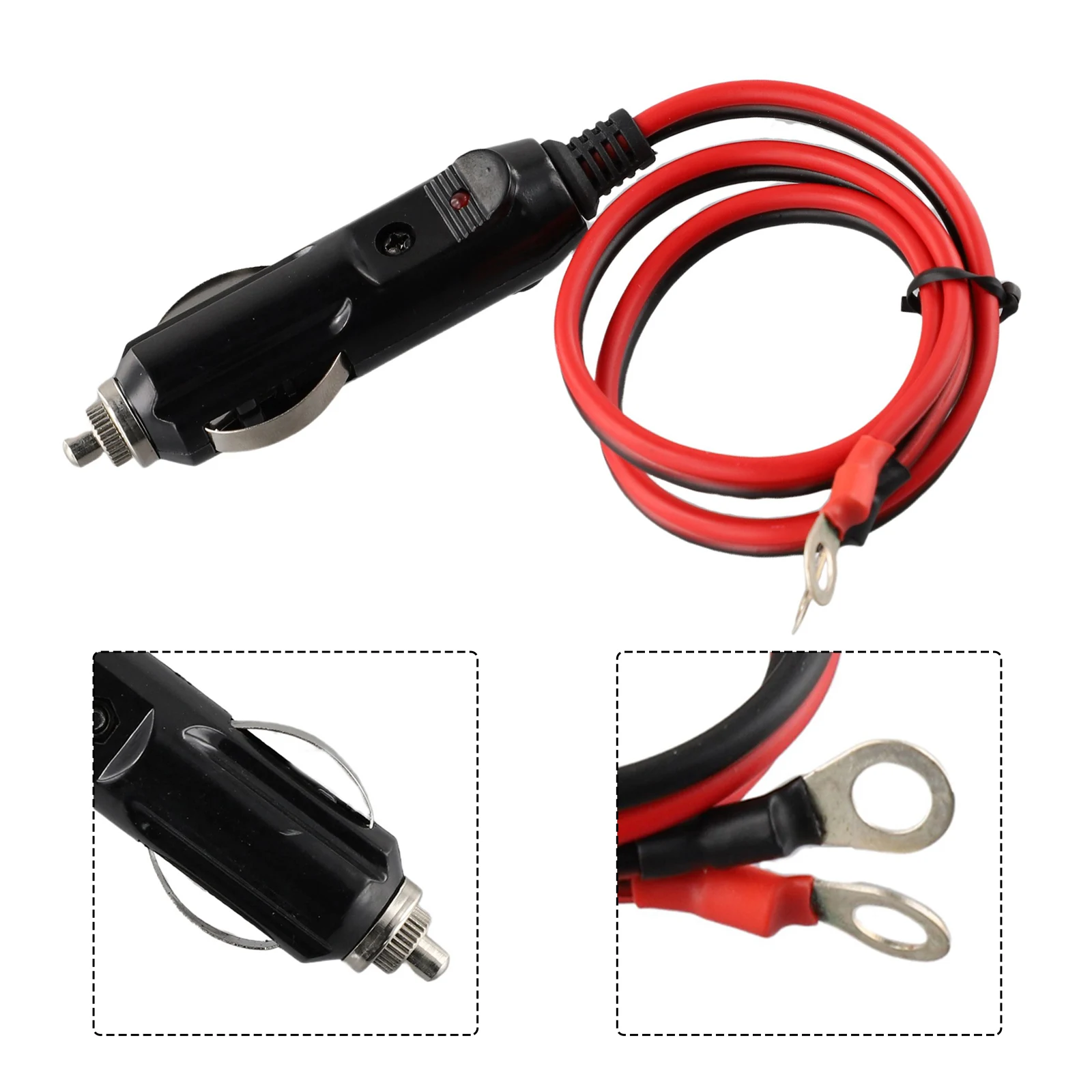 DC 12V 24V Auto The Real Color Of The Item May Be Slightly Different From The Pictures Shown On Power Supply Cord