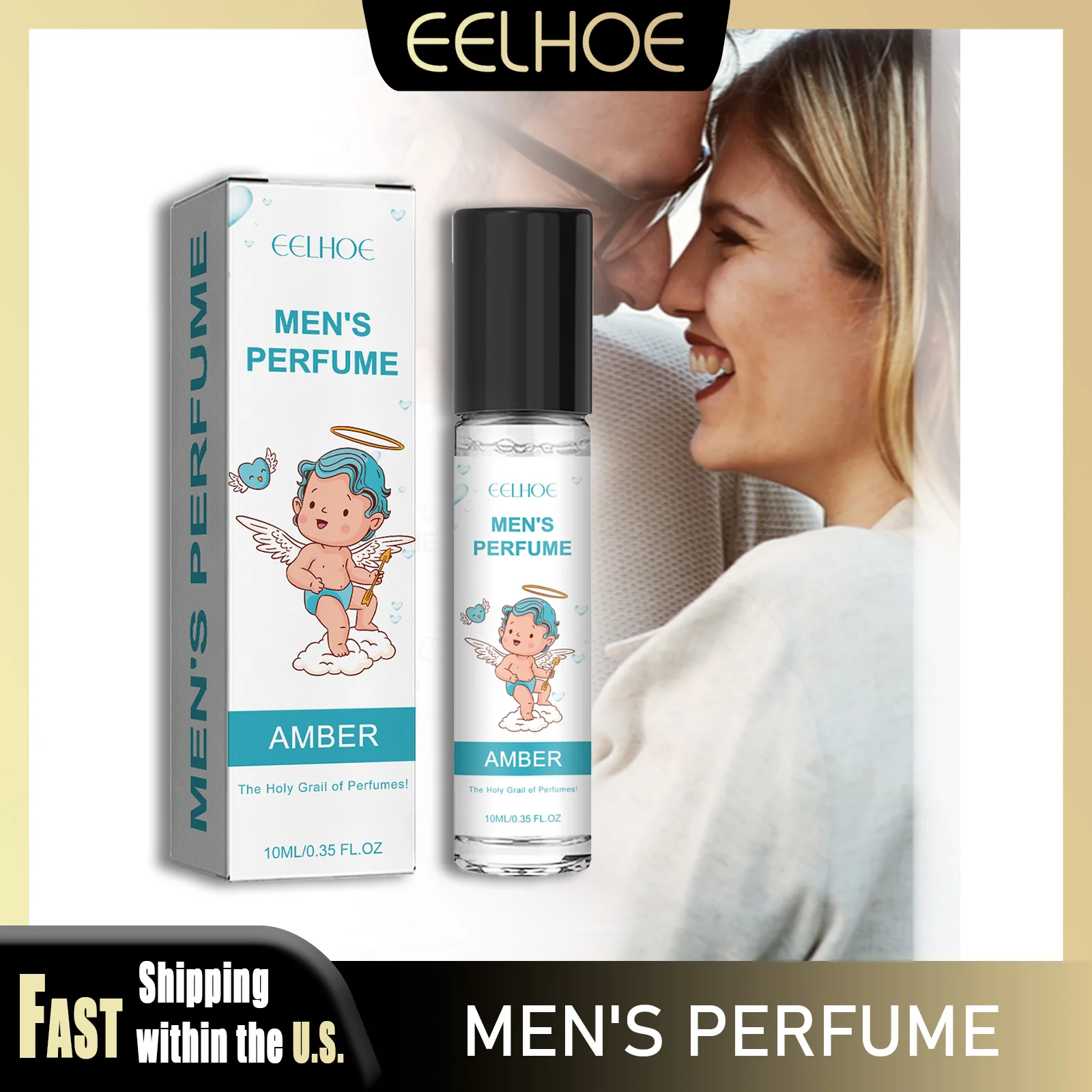 

EELHOE Cupid Hypnosis Perfume Lasting Pheromone Flirting Scent Eau De Parfum Ambergris Attract Women Dating Mature Body Spray