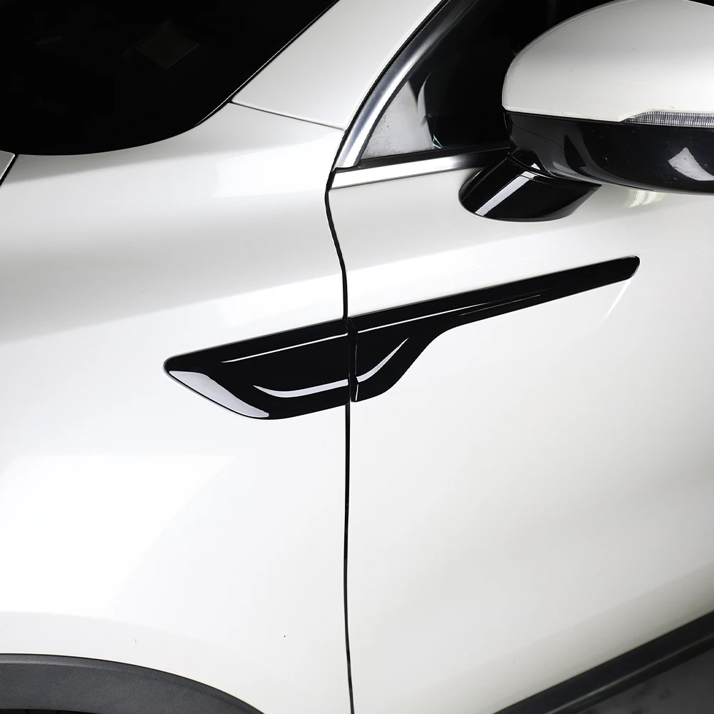 

4 шт. внешнее украшение автомобиля, листовая пластина, крышка в полоску, боковая панель кузова автомобиля, декоративная крышка из АБС-пластика для Kia Sorento MQ4 2021-2023