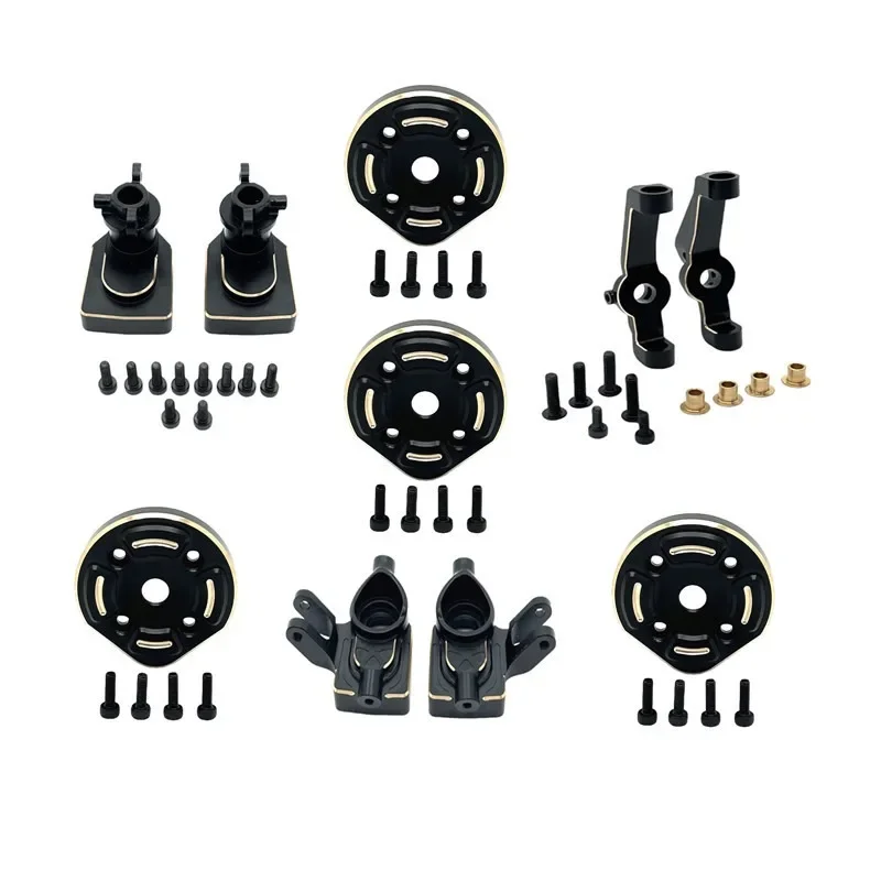 Brass Steering Cup, C Seat Rear Cup Gear Cover for MJX H12Y H12Y + H12P RC, Metal Upgrade OP Accessory Parts for Car