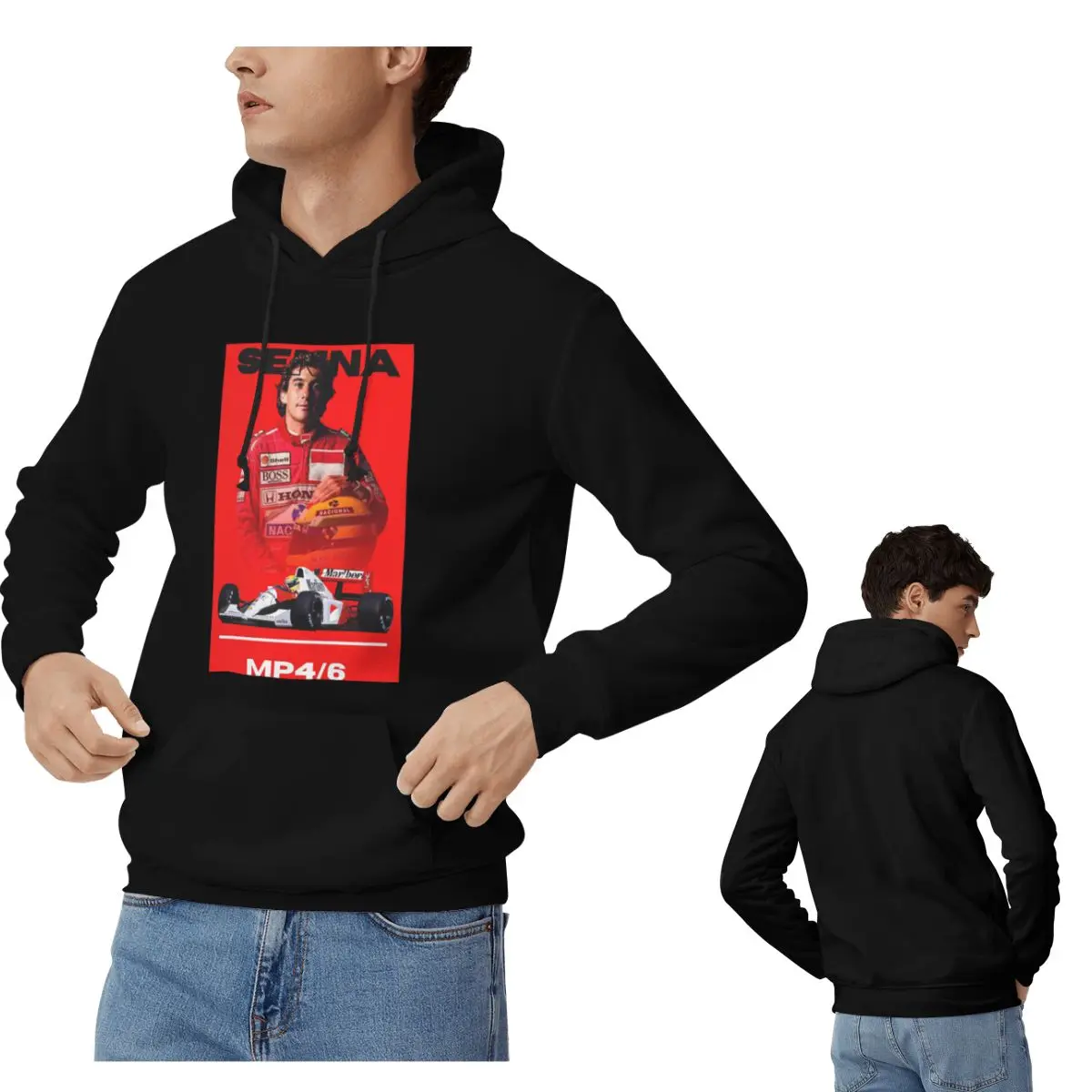 アイルトン・セナ-1991-ヘルメット-レーシング-パーカー-メンズ-レディース-カジュアル-プルオーバー-スウェットシャツ-ヒップホップ-長袖-ストリートウェア-秋冬