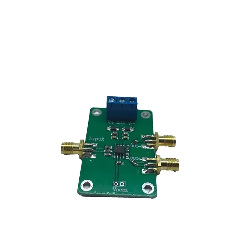 AD8138 single ended to differential amplifier with external adjustable gain