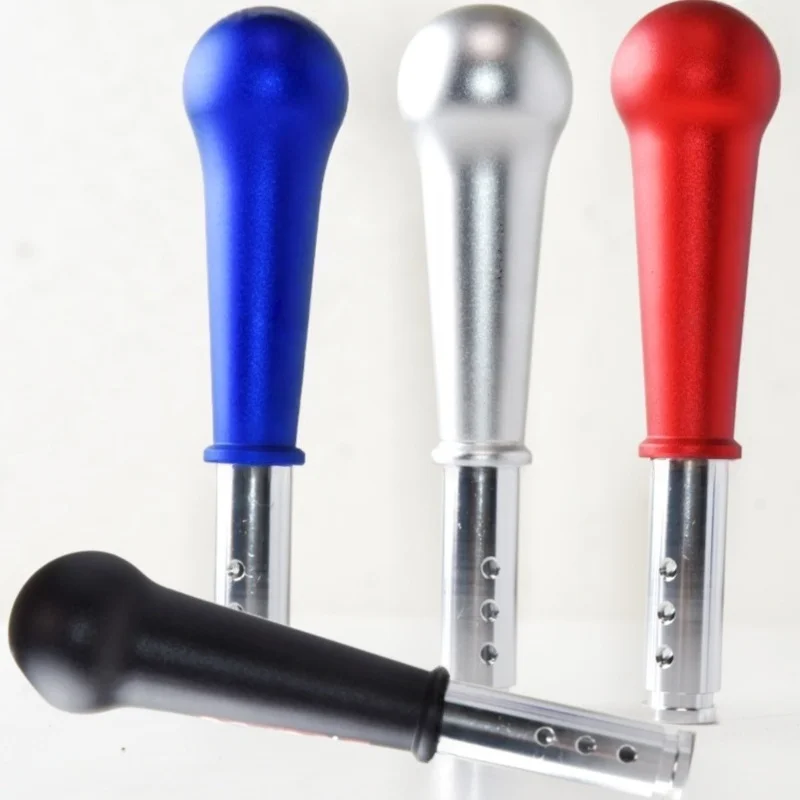 

Universal Car Modification Metal Gear Shift Head Extension Combination in Silver Black Blue for Enhanced Driving Experience