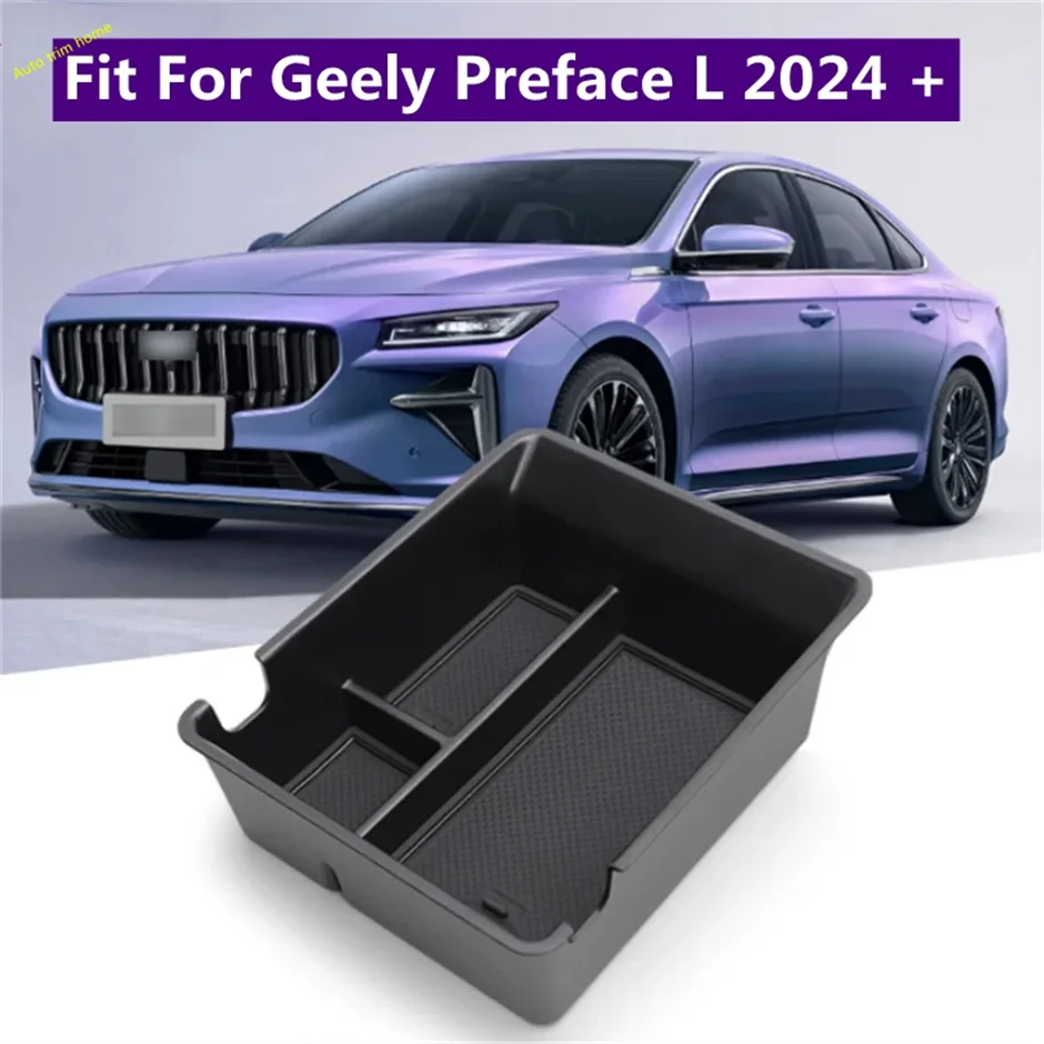 

Storage Box Holder Accessories Car Armrest Box Center Console Organizer Tray For Geely Preface L 2024 2025 Car Accessories