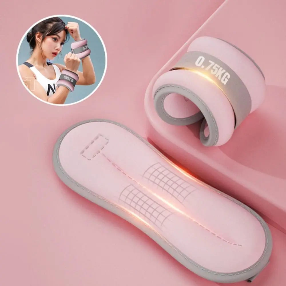 كيس رمل مرجح قابل للتنفس، أشرطة قابلة للتعديل 360 درجة °   التفاف قابل للتعديل الساق الفرقة المحمولة لينة الرمال المعصم الكاحل الأوزان الرقص