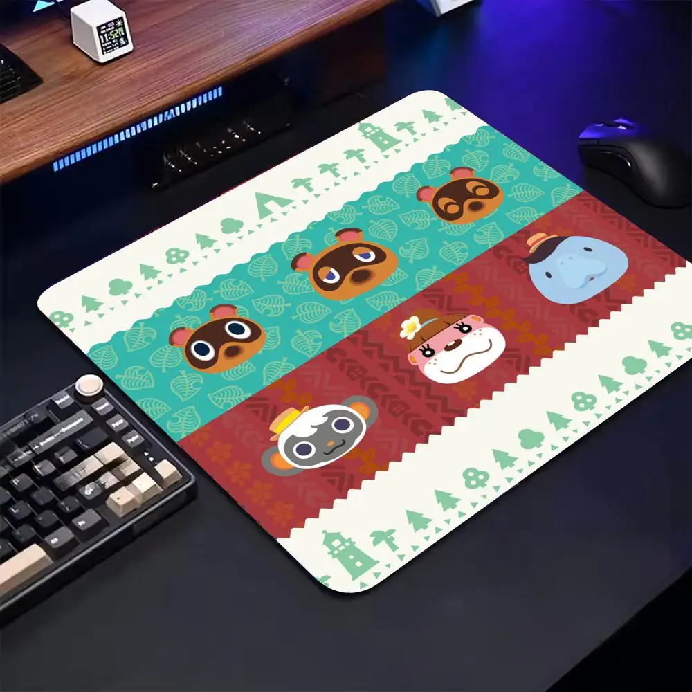 A-Animal C-CrossingS Mouse Pad Cartoon rubber Small mouse pad desktop computer office keyboard e-sports ROGs game