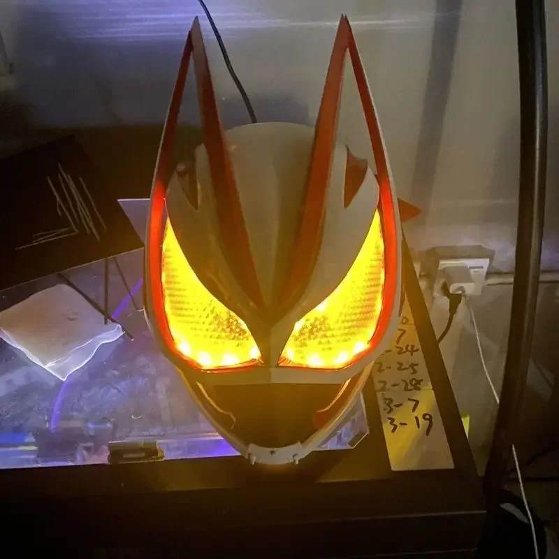 Anime Shin Kamen Rider Cosplay Led Light Mask Helmet For Adult Men Halloween Role Play Masks Masquerade Mask Props Toy Gift