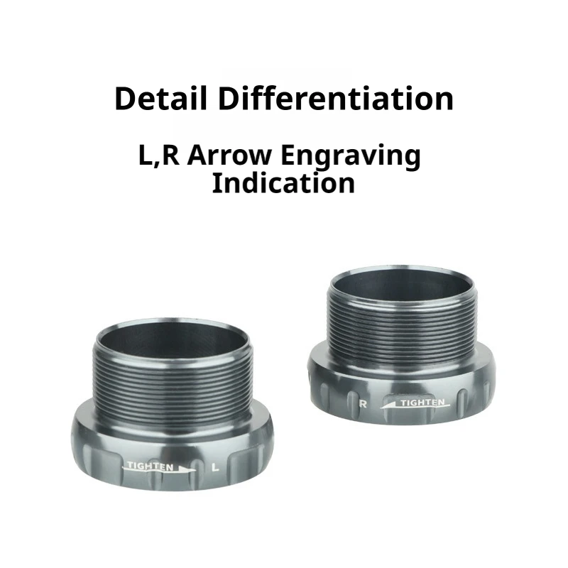 Keramik-Innenlager BB68 BB92 68 73mm Gewindelager 1,37x24 TPI für MTB und Rennräder – Detail 8