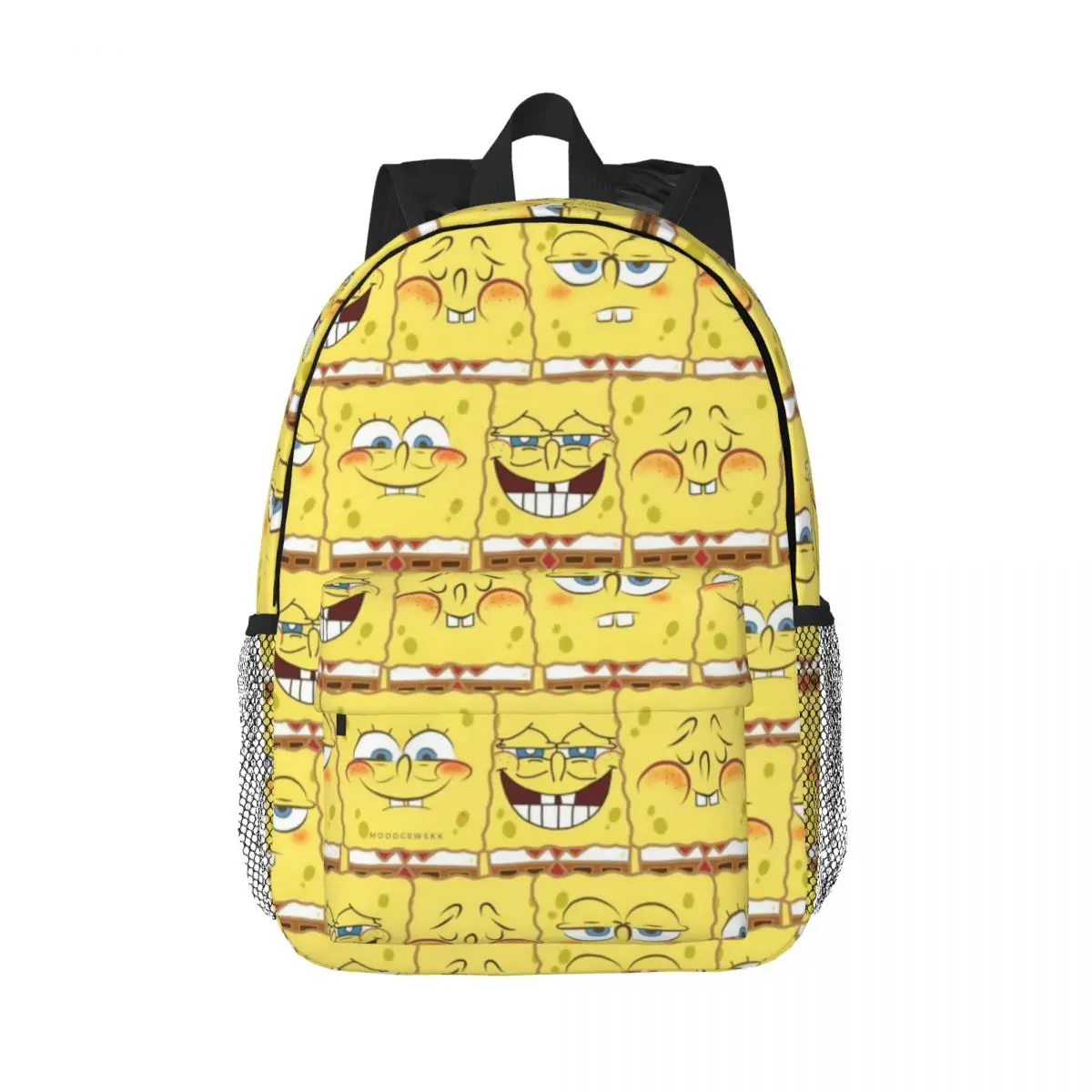 Spongebob For Girls Boys Large Capacity Student Backpack Lightweight waterproof Backpack 15inch