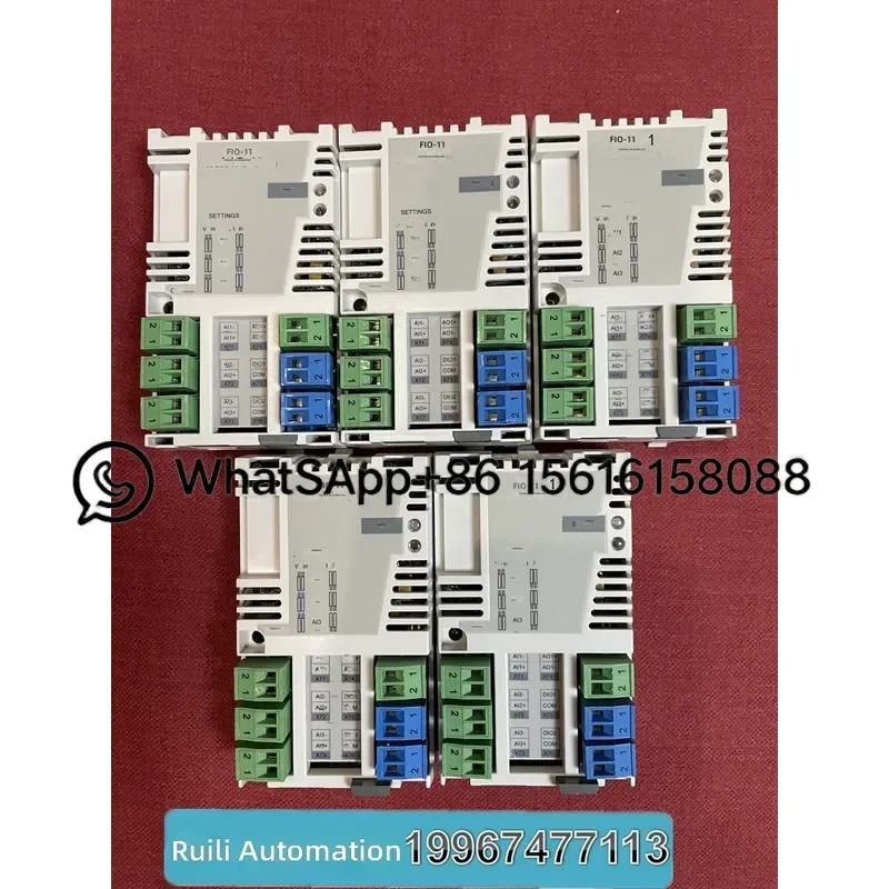 New ABB Inverter Digital Analog IO Expansion Module FIO-01 FIO-11 Genuine Original Spare Parts for AC Drive Frequency