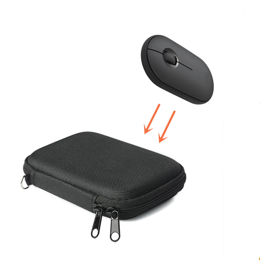 For Logitech Pebble M350 / M350s / M355 / i345 Wireless Bluetooth-compatible Mouse Storage Bag Dustproof and Water Resistance