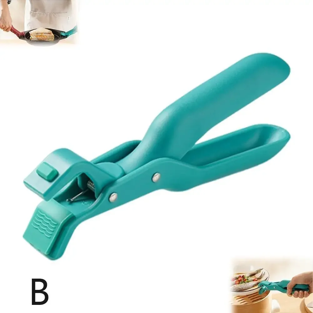 Anti-Brandwonden Schotel Plaat Grijper Clips Tang Klem Houder voor het verplaatsen van kookplaat of kommen uit Pot Magnetron 1/2 stuks