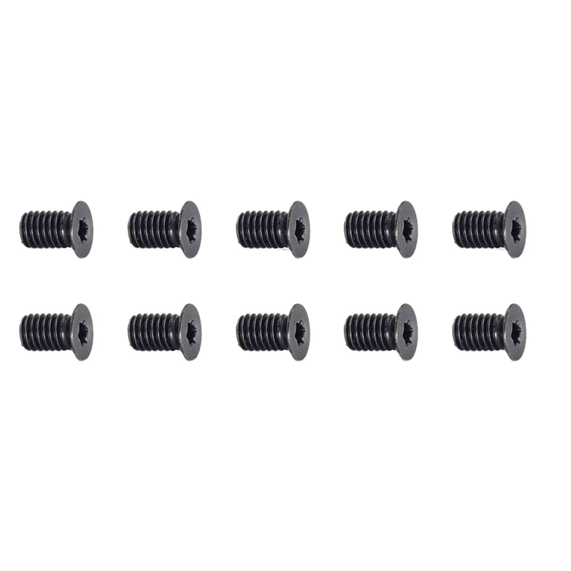 

60Pcs 14Mm Square Straight Carbide Cutter Insert With 60Pcs M610mm Screws For Helical Planer Cutter Head