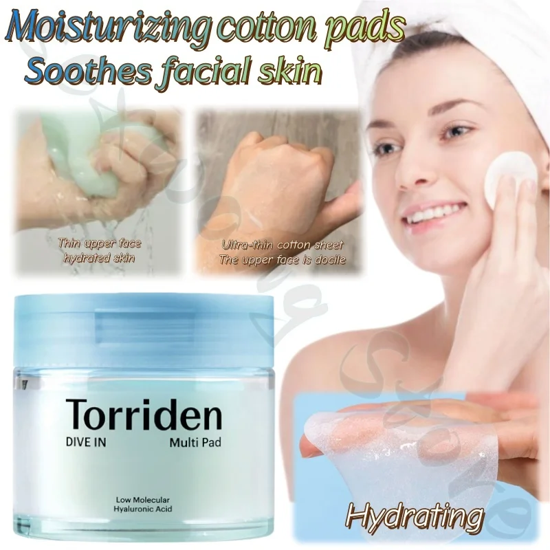 

Low Molecular Hyaluronic Acid Centella Asiatica Soothing Skin Care Wet Compress Tablets Deeply Hydrate and Improve Dryness 160ml