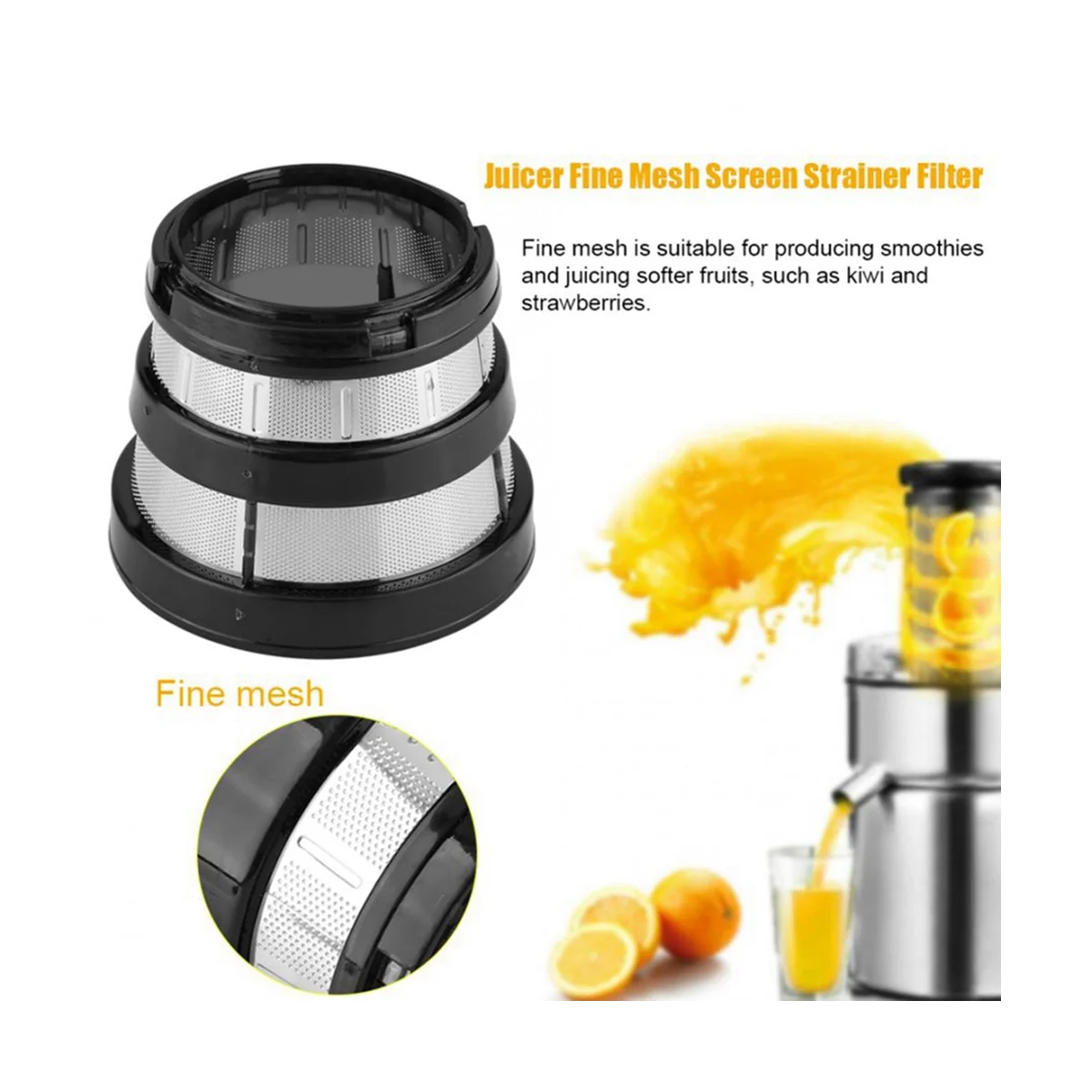 مرشح عصارة شبكة غرامة ، اكسسوارات عصير ، ثقب صغير ، AP600 SPBF1