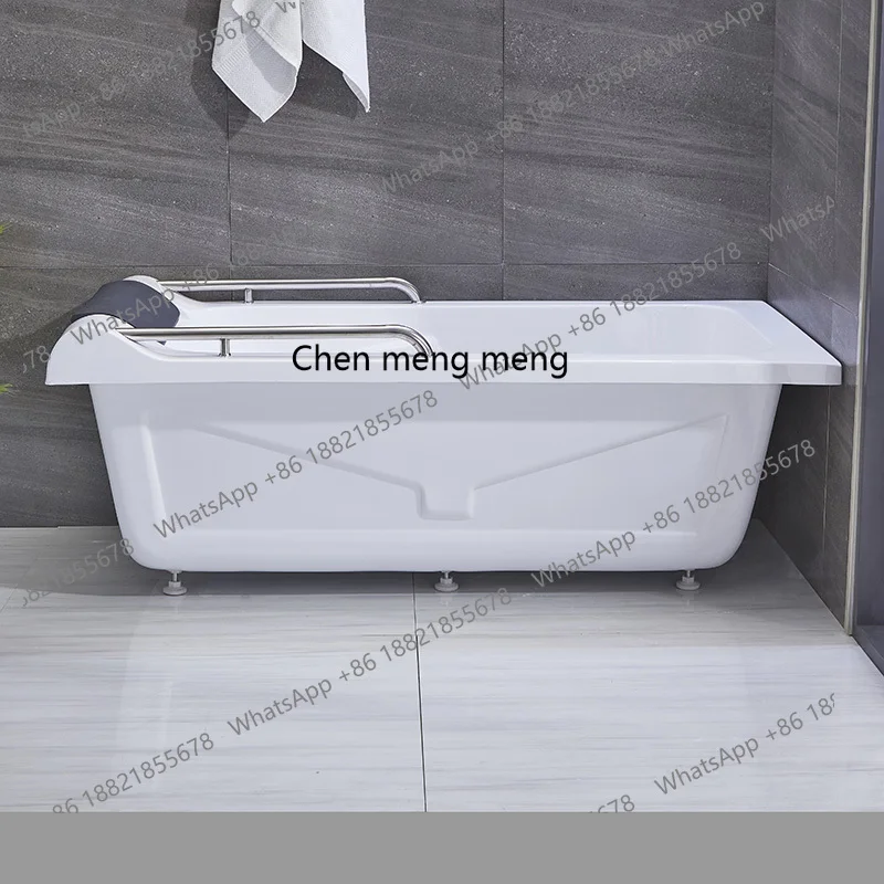 

household acrylic adult independent small apartment double-layer thermal insulation bathroom 1.7 meters bathtub bathtub