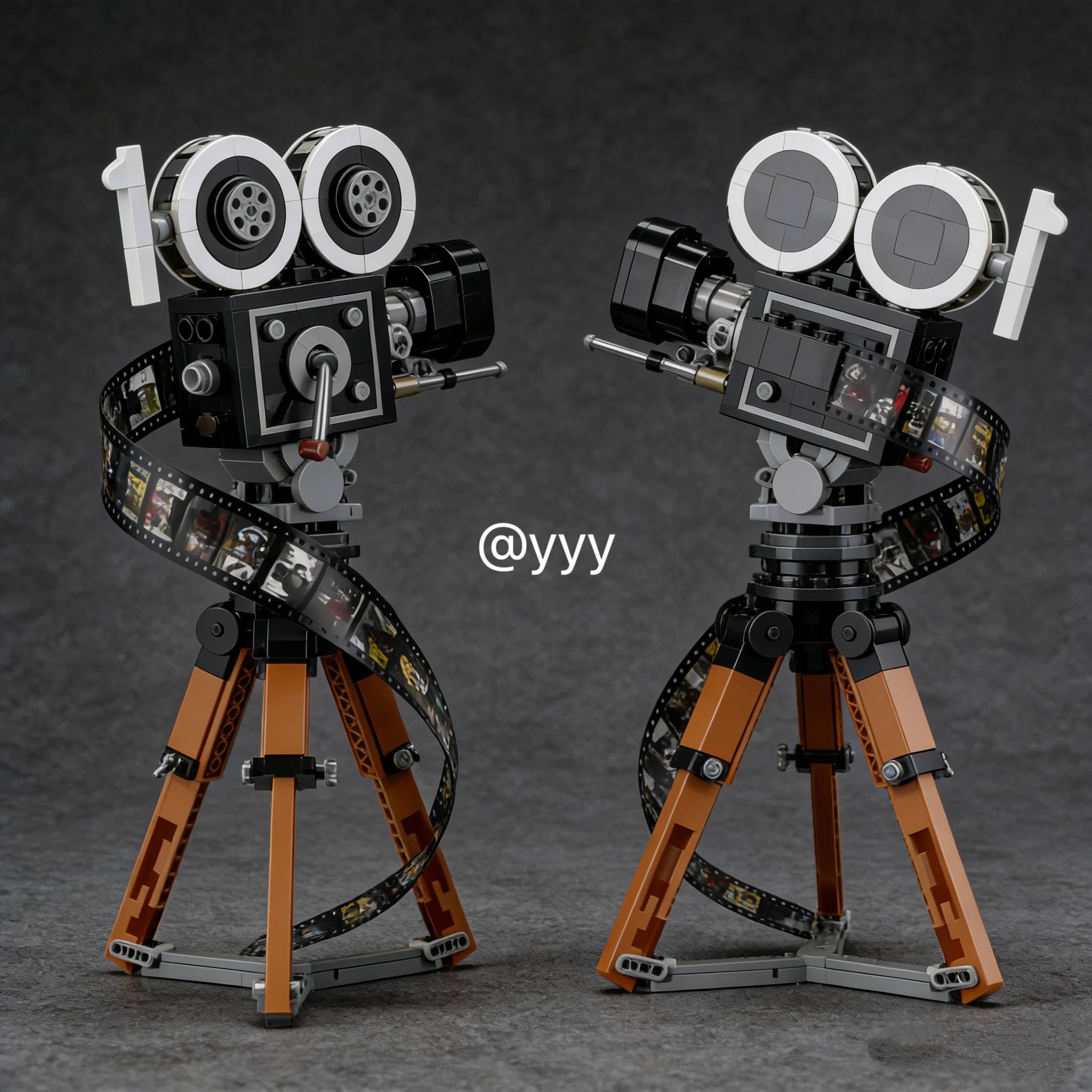 

New/classic projector building blocks old-fashioned movie projector model toys for children and adults birthday Christmas gifts