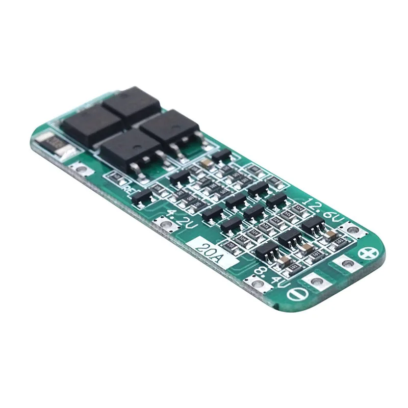 3S 20A Li-ion Lithium Battery 18650 Charger Protection Board PCB BMS 11.1V 12V 12.6V Cell Charging Protecting Module