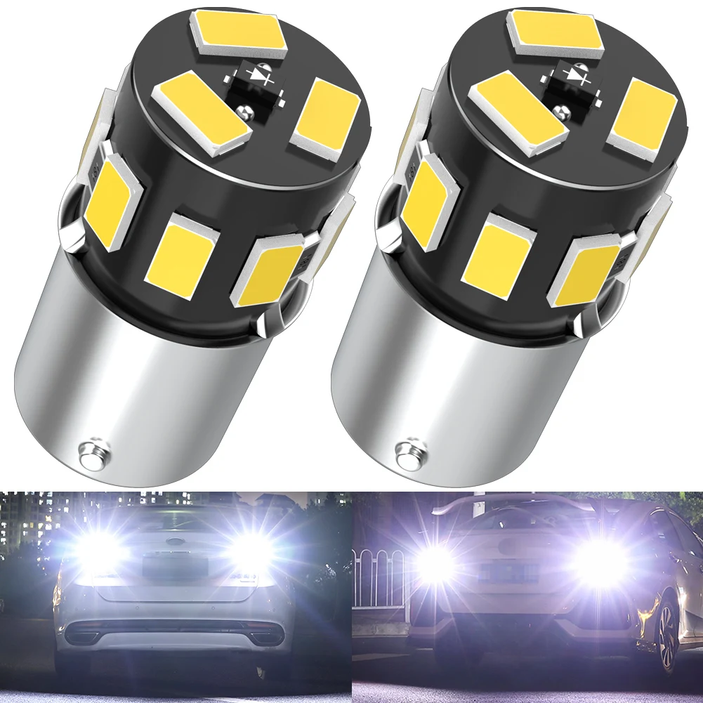 

2pcs 1156 ba15s Led Car Light Bulbs Super Led Plug and Play Turn Signal Light Day Light DRL For Fiat Ducato Punto Evo 500