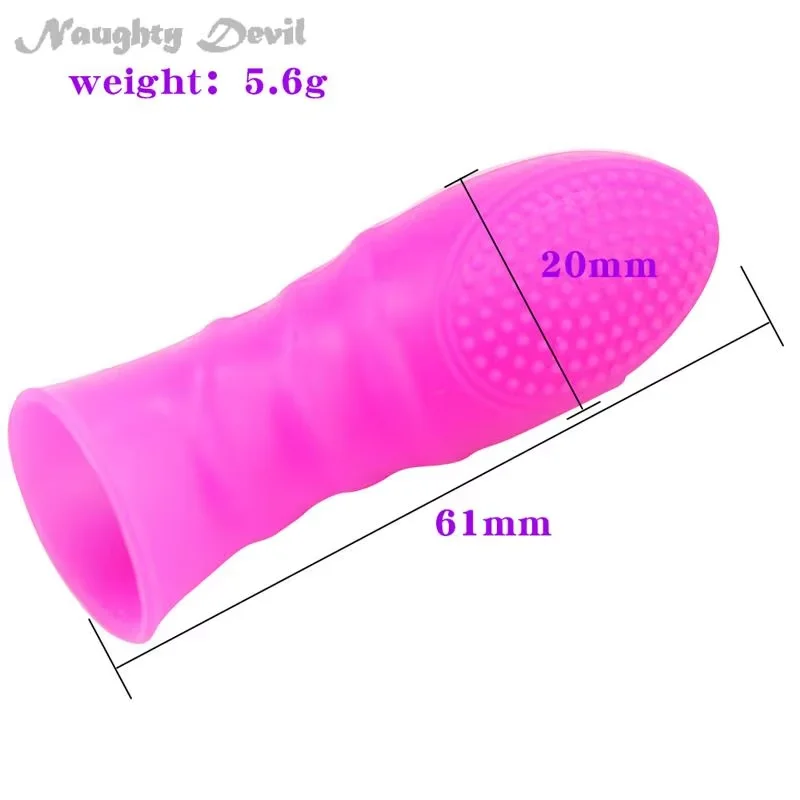 1pc Finger Sets Wolf Teeth Picking Lesbian Sex Toys for Plug Smooth Easy to Clean Stimulate Butt Beads Sex Toy Adult Product