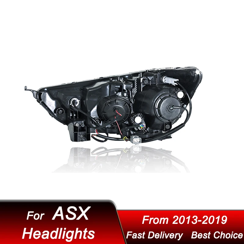 Car Headlights For Mitsubishi ASX dazzling 2013-2019 new style full LED Headlamp Assembly Upgrade Projector Lens Accessories Kit