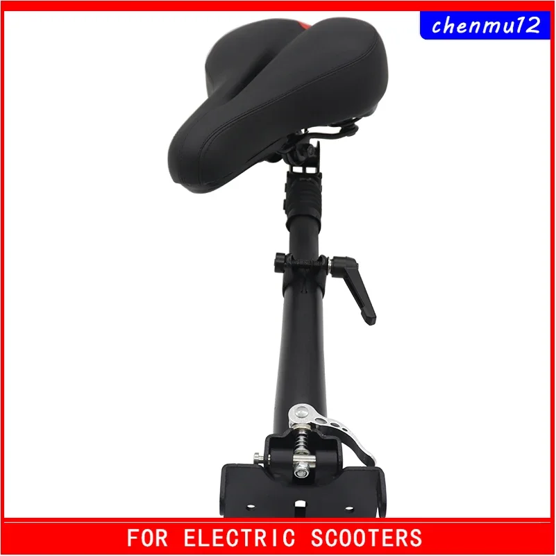 10 Inch Electric Scooter Saddle Foldable Height Adjustable Shock-Absorbing Folding Seat Chair Shock  Post for KUGOO M4 Pro