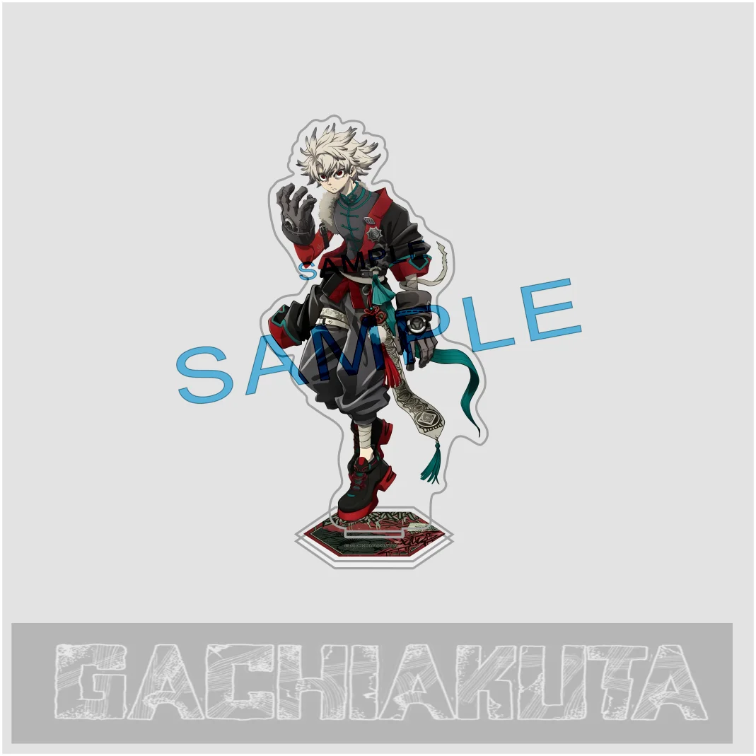 Gachiakuta Deep Oriental Series Anime Figure Acrylic Stand Keychain Enjin Riyo Zanka Model Plate Decoration Gift Cartoon Product