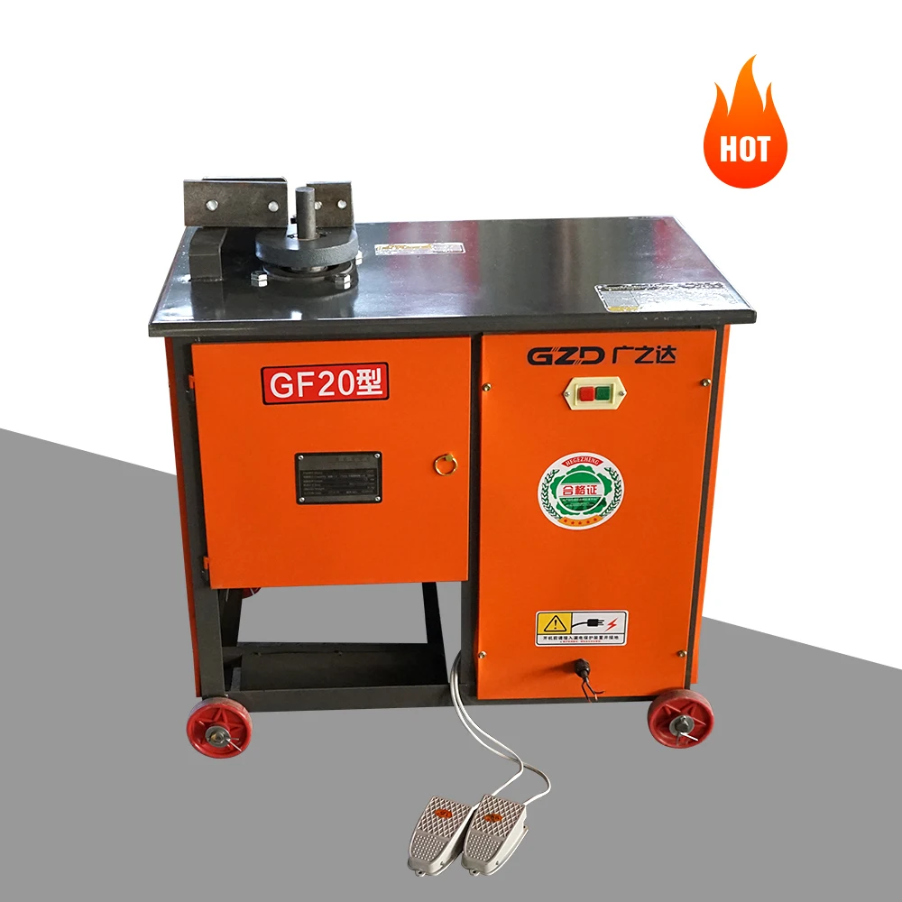 

GF20 GF25 GF32 GF36 Stirrup Making Machine Rebar Bend Small Rebar Stirrup Bending Machine