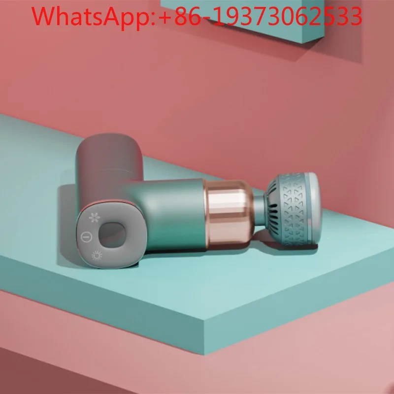 Massage Fitness Fascia Cold Hot Compress Neck Membrane Gun Mini Muscle Relaxation Massager Cold Hot Compress Pocket Muscle Gun