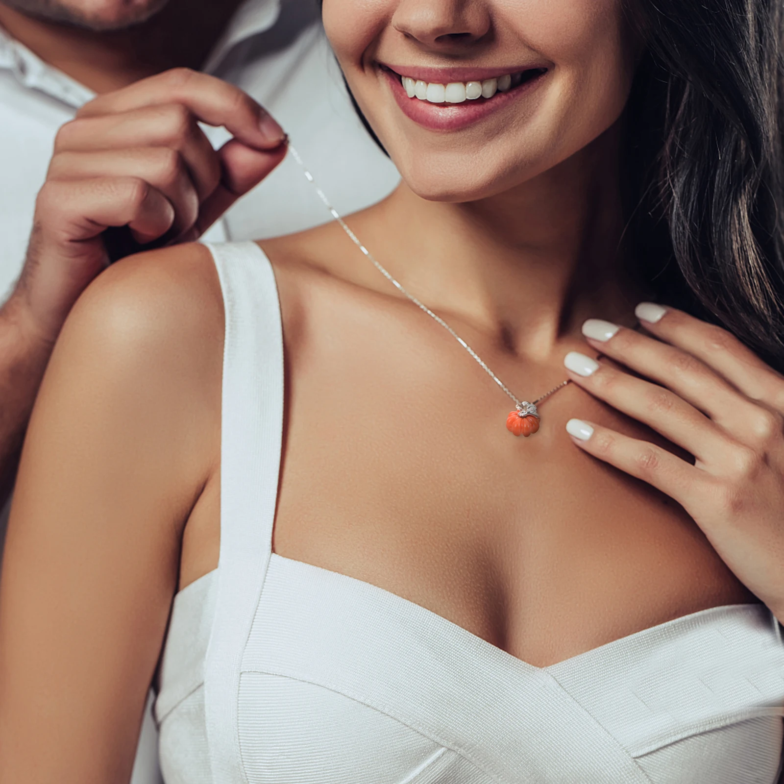 

20Pcs Pumpkin Hanging Ornaments Charms DIY Jewelry Making Halloween Thanksgiving Pumpkin Charms Halloween Gift