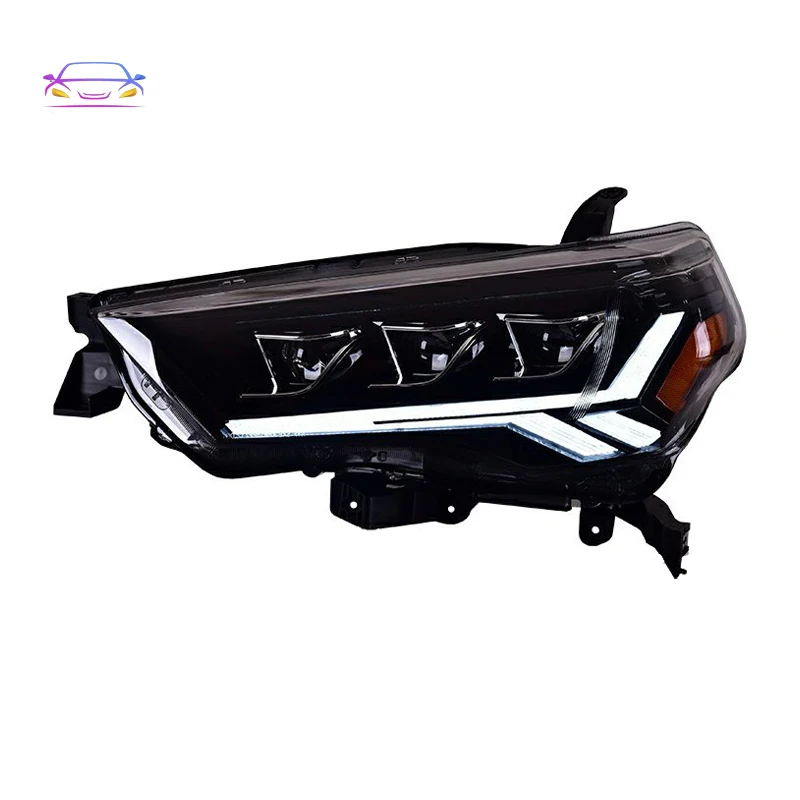 

For Toyota Speedmaster Head lights Assembly 4 Runner Upgraded Led Laser Matrix Streamer Steering Day Running Turning Sinal Head