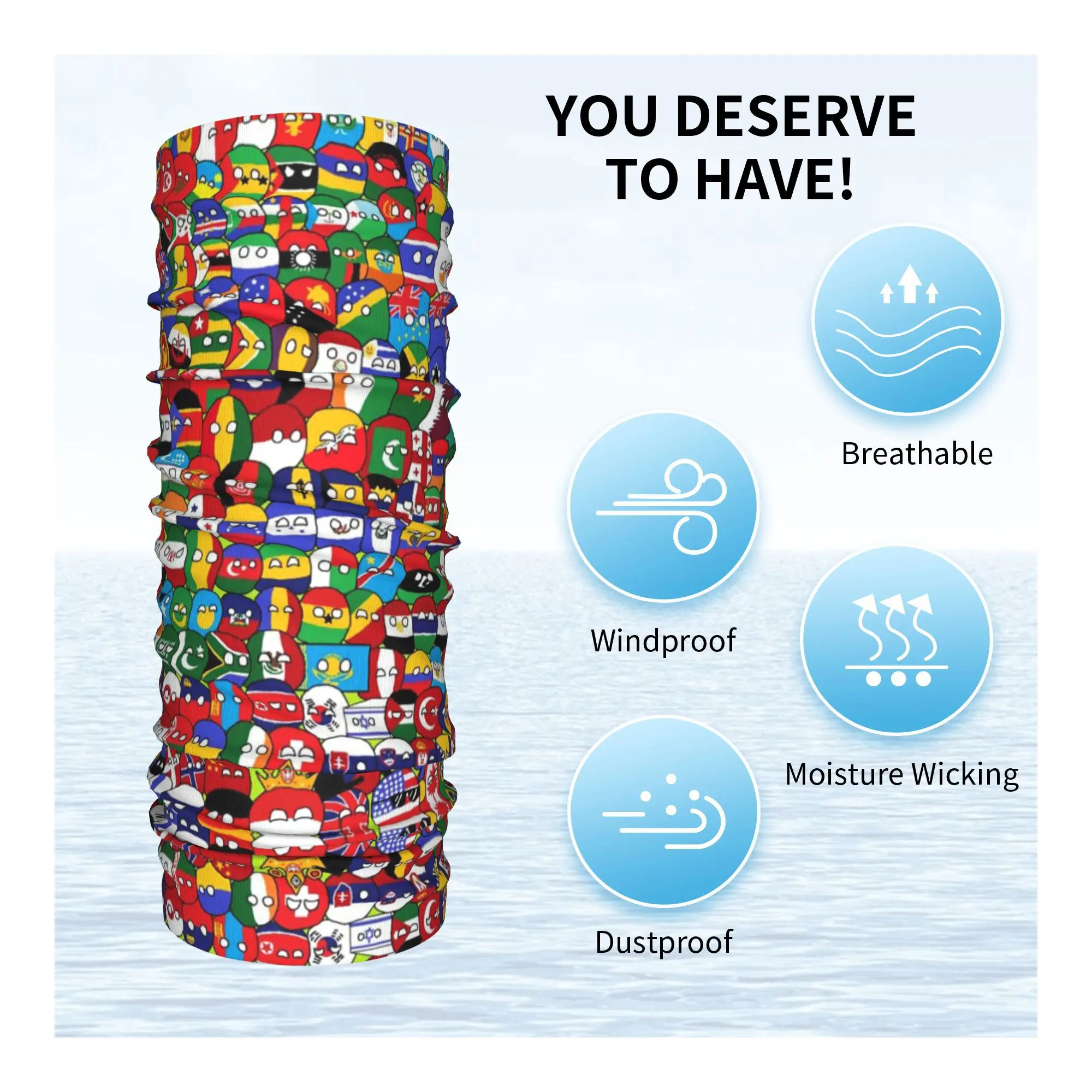 مخصص كونتري بول موضة باندانا الرقبة أدفأ النساء الرجال الشتاء تزلج وشاح أنبوبي الجراب واقي الوجه