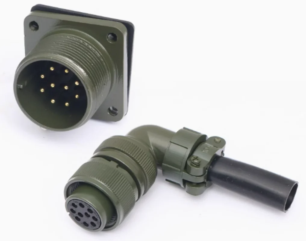 

5015 military standard waterproof aviation plug socket 10-core MS3108A18-1S MS3102A18-1P